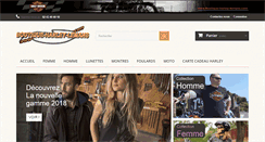 Desktop Screenshot of boutique-harley-lemans.com